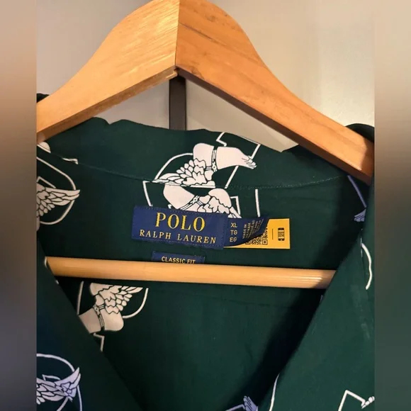 Polo Ralph Lauren P Wing Short Sleeve Camp Collar shirt - Picture 3 of 5